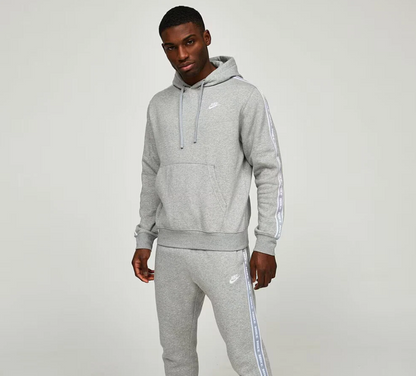 NIKE TUTA CLUB FLEECE GRAPHIC  GRIGIO UOMO