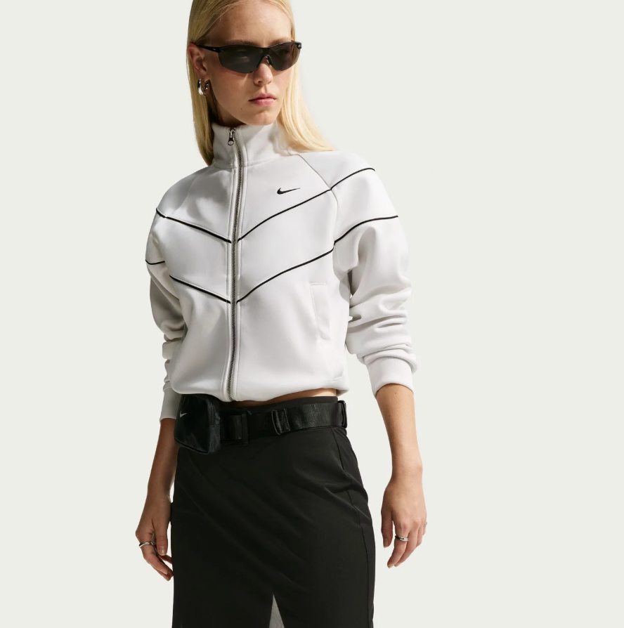 nike giacca sportswear windrunner donna