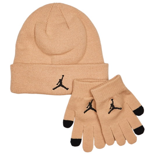 Cappellino Jordan +Guantini beige