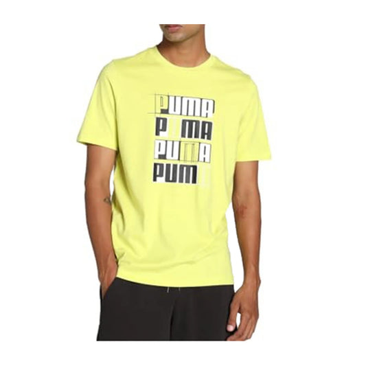 PUMA T-SHIRT MM - LIME