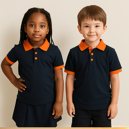 Divisa Scolastica Polo Scolastica in cotone Elasticizzato (PRIMARIA-MATERNA)