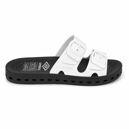 UOMO SANDALI BIANCO-NERO