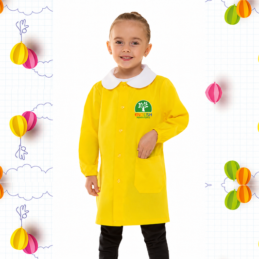 Grembiuli colorati per bambini asilo e materna ENGLISH ADVENTURES