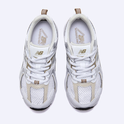 New Balance 530 Gres Bianco PS