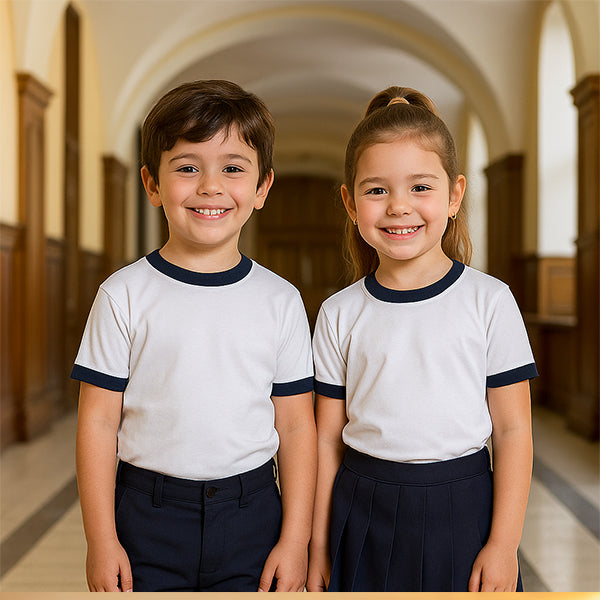 divisa scolastica maglietta elasticizzata