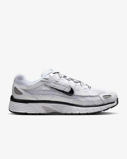 Nike P-6000 Bianco Argento Metallizzato Nero
