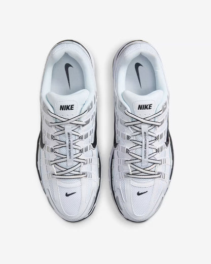 Nike P-6000 Bianco Argento Metallizzato Nero