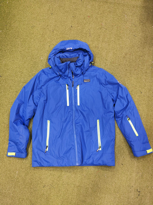 GIACCA NEVE AST UOMO ROYAL/VERDE FLUO