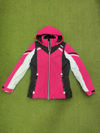 COMPLETO NEVE BRUGI DONNA ROSA/NERO