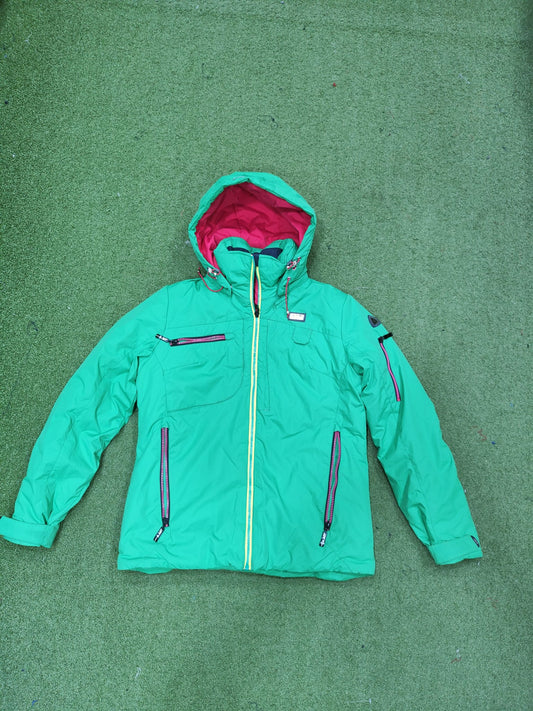 COMPLETO NEVE AST DONNA VERDE/ROSA