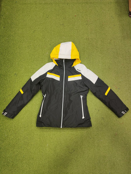 COMPLETO NEVE BRUGI DONNA NERO/GIALLO