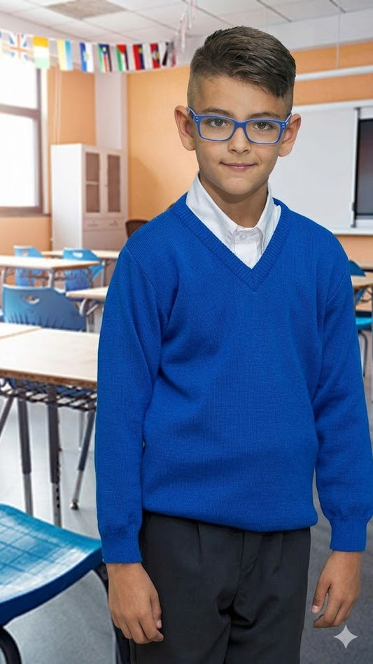 Divisa scolastica Maglione bambini in felpa non garzata