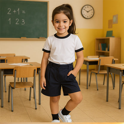 Divisa Scolastica Maglietta Elasticizzata